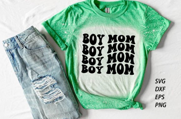 Boy Mom Retro Mama Svg: Fresh Graphics for Crafts
