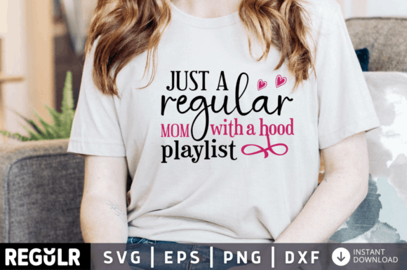 Just a Regular Mom SVG: Crafts & Graphics Review
