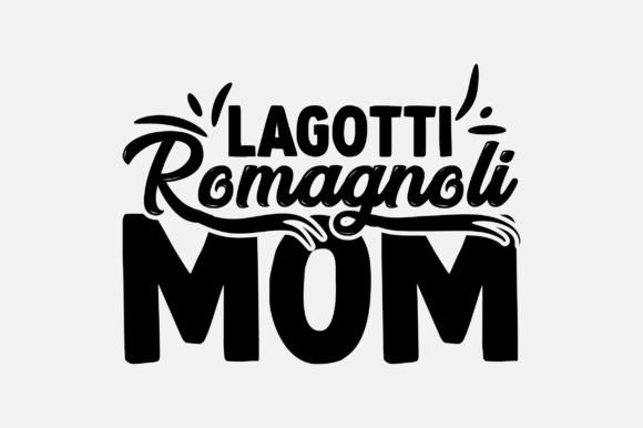 Lagotti Romagnoli Mom SVG for Crafts & Graphics