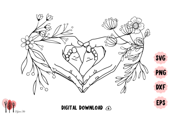 Mom and Baby SVG: Essential Graphics for Crafts