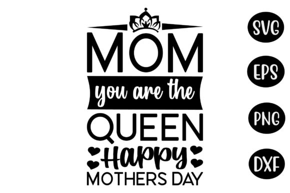 Mother’s Day SVG Design for Crafts and Graphics