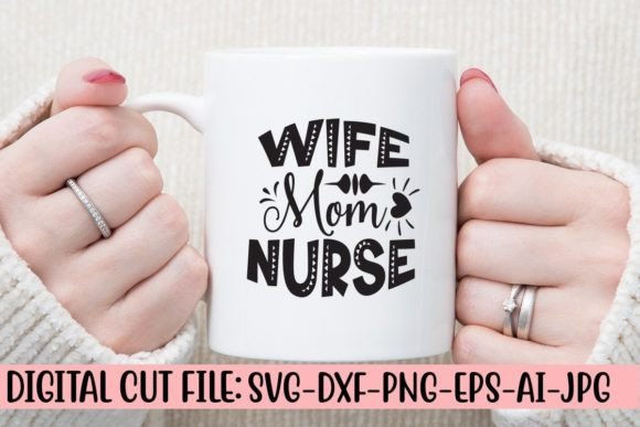 Review: Wife Mom Nurse Free SVG for Embroidery Projects
